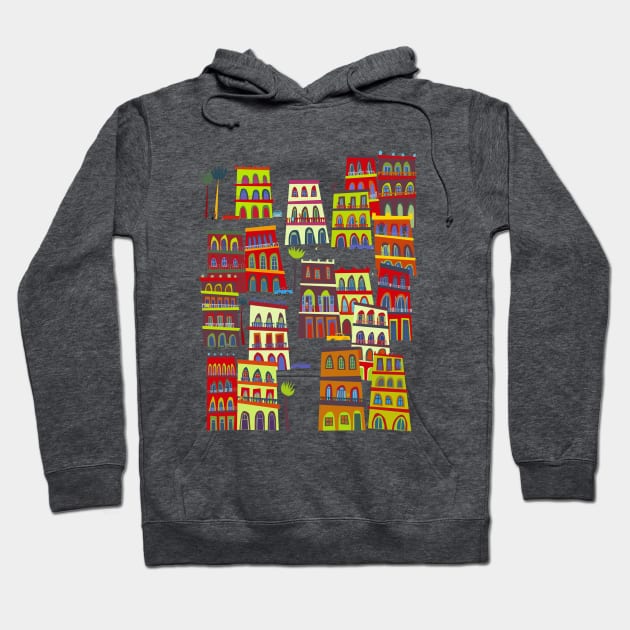 Havana Cuba Cityscape Art Hoodie by NicSquirrell